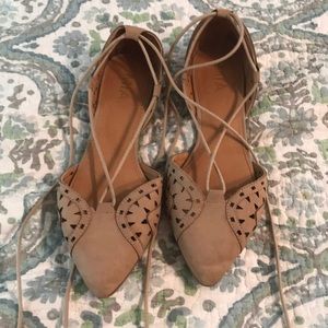 MIA lace up flat
